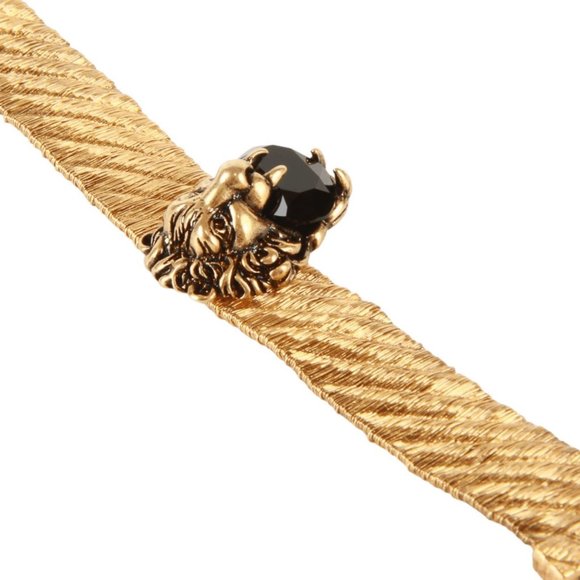 Authentic GUCCI Crystals Snake Bracelet S White Green - Picture 12 of 12